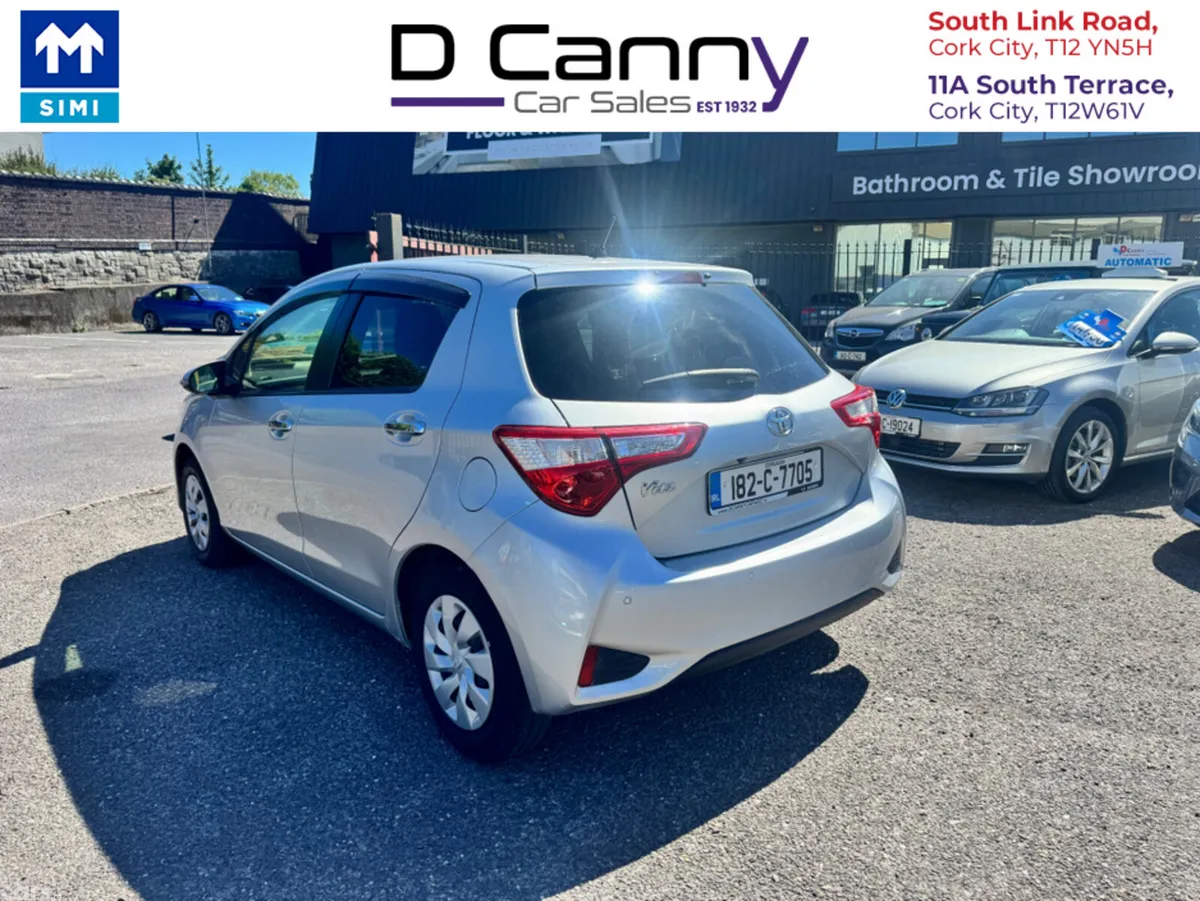 Toyota Vitz Hatchback, Petrol, 2018, Silver