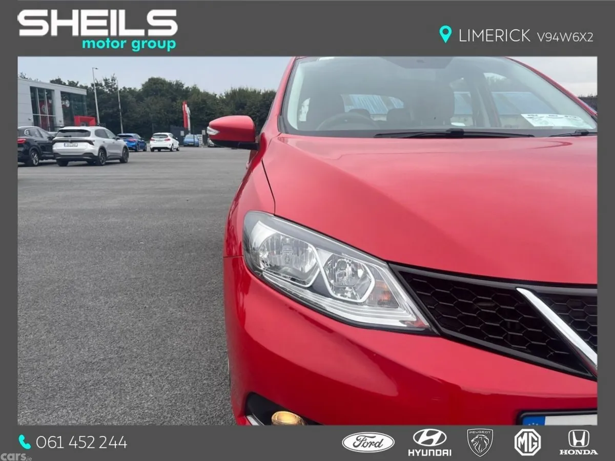 Nissan Pulsar Hatchback, Diesel, 2018, Red
