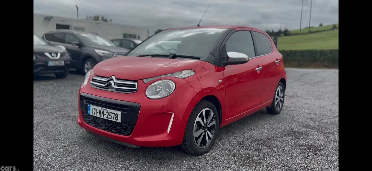 Citroen C1 Hatchback, Petrol, 2017, Red