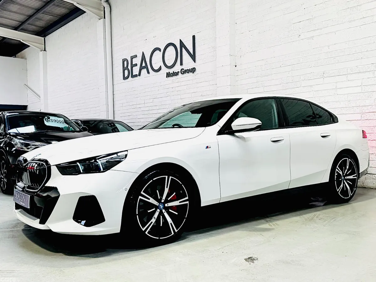 BMW i5 Saloon, Electric, 2024, White