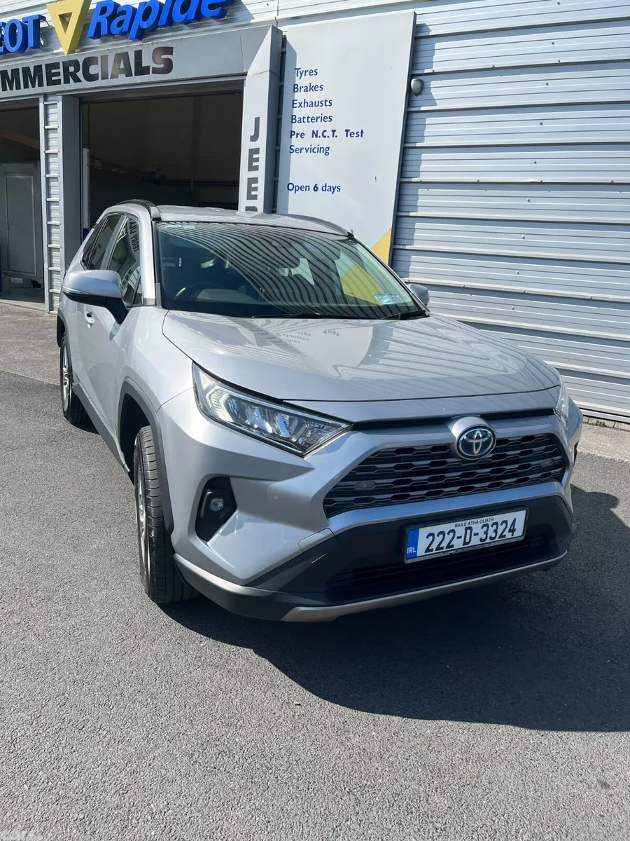 Toyota RAV4 SUV, Petrol Hybrid, 2022, Grey