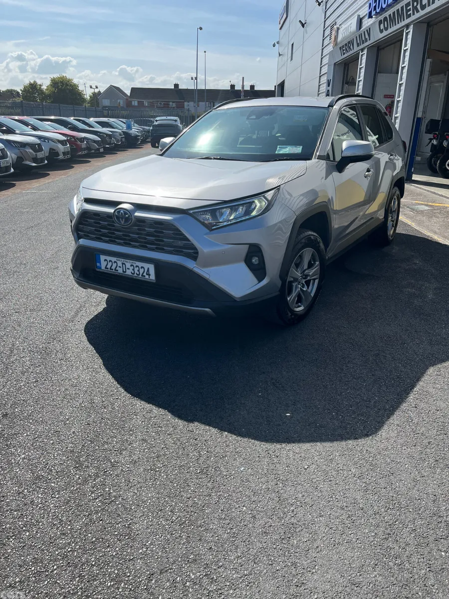 Toyota RAV4 SUV, Petrol Hybrid, 2022, Grey