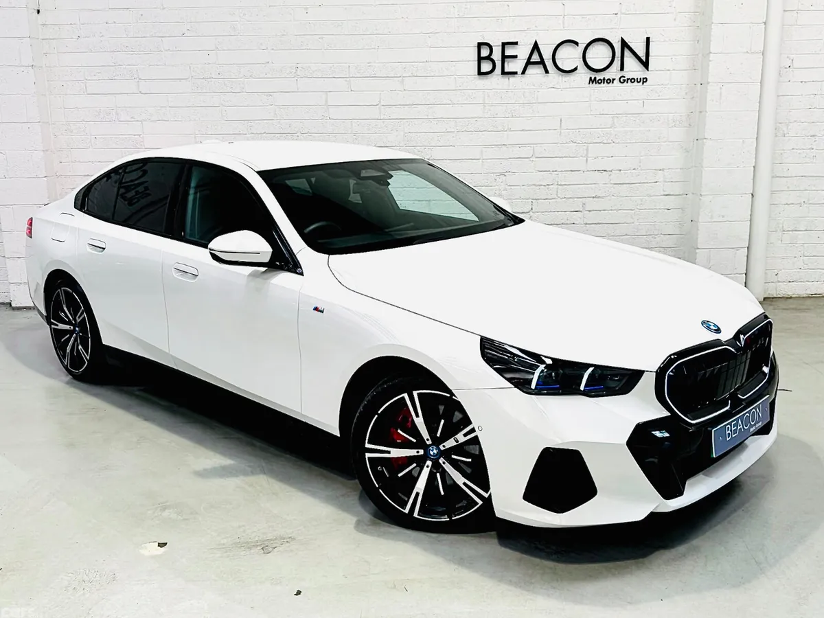 BMW i5 Saloon, Electric, 2024, White