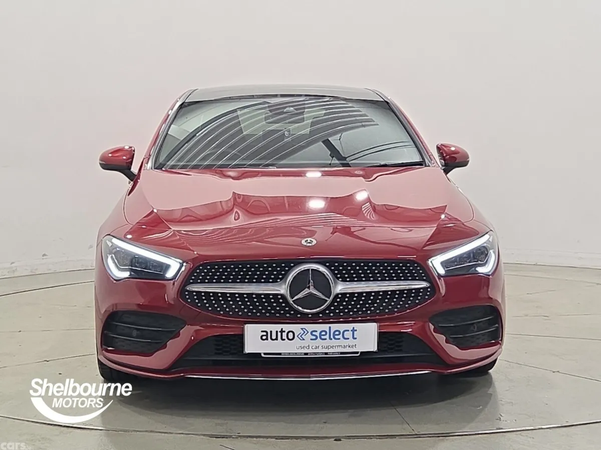 Mercedes-Benz CLA Coupe, Petrol, 2021, Red