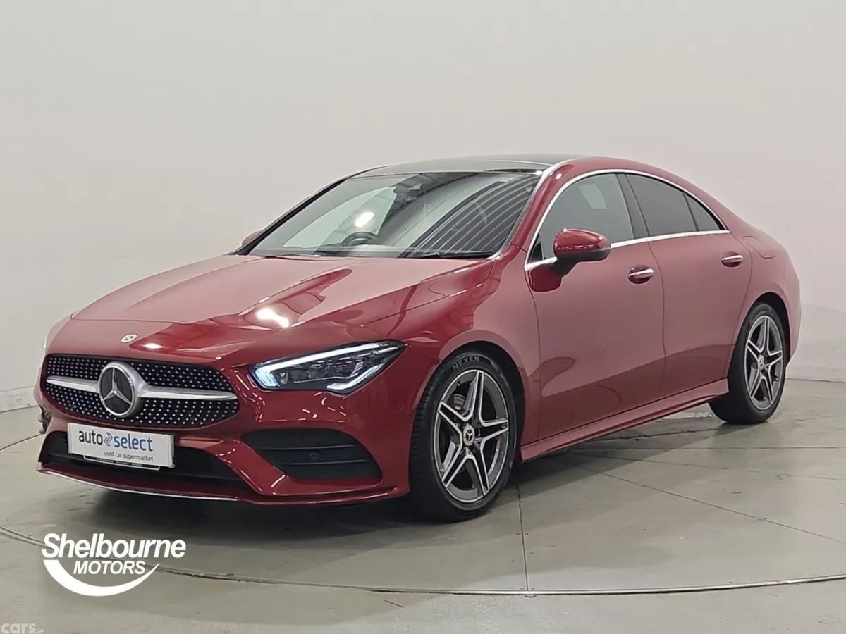 Mercedes-Benz CLA Coupe, Petrol, 2021, Red