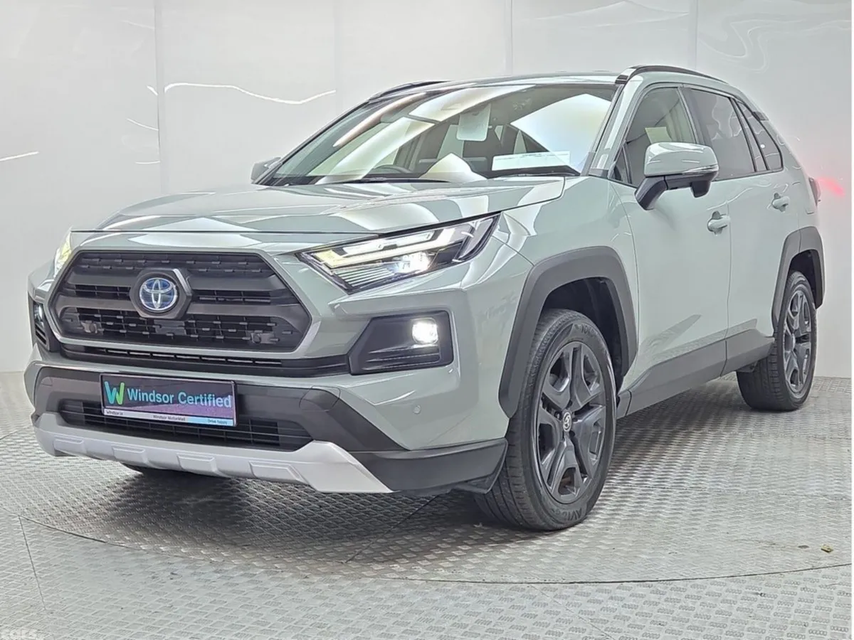 Toyota RAV4 SUV, Petrol Hybrid, 2023, Green