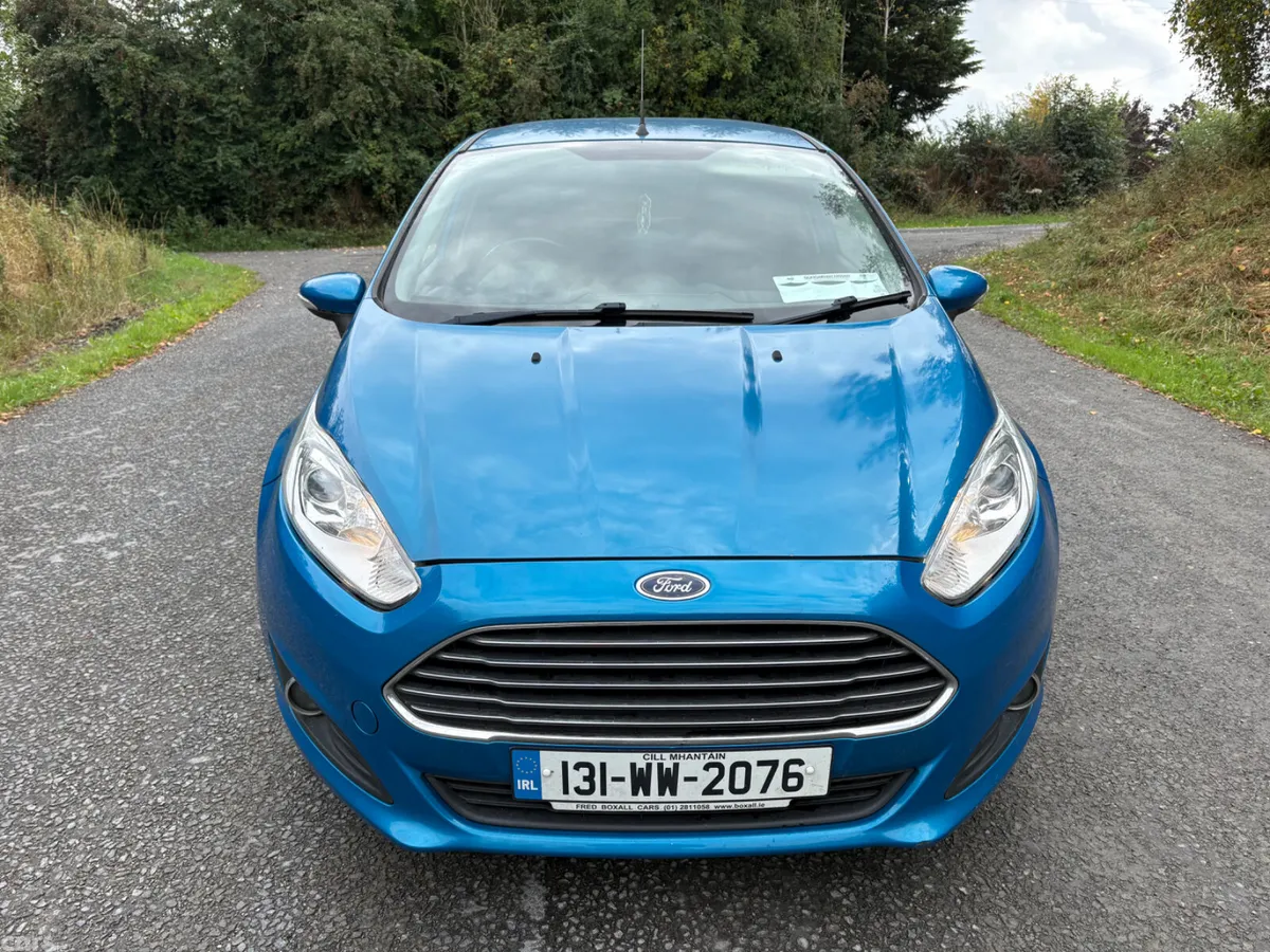Ford Fiesta Hatchback, Petrol, 2013, Blue