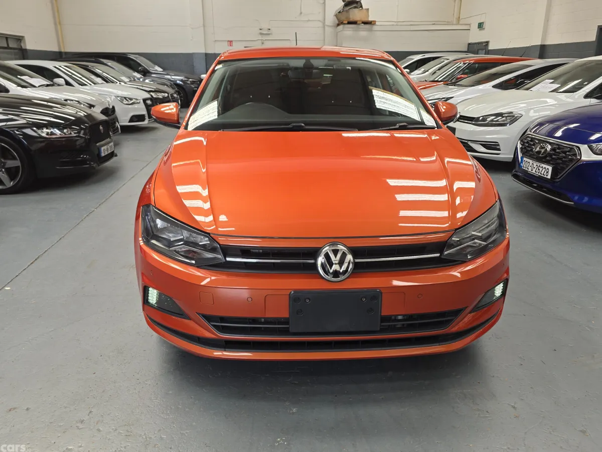Volkswagen Polo Hatchback, Petrol, 2019, Orange