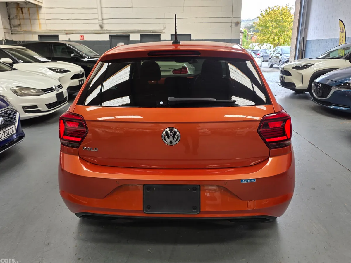 Volkswagen Polo Hatchback, Petrol, 2019, Orange