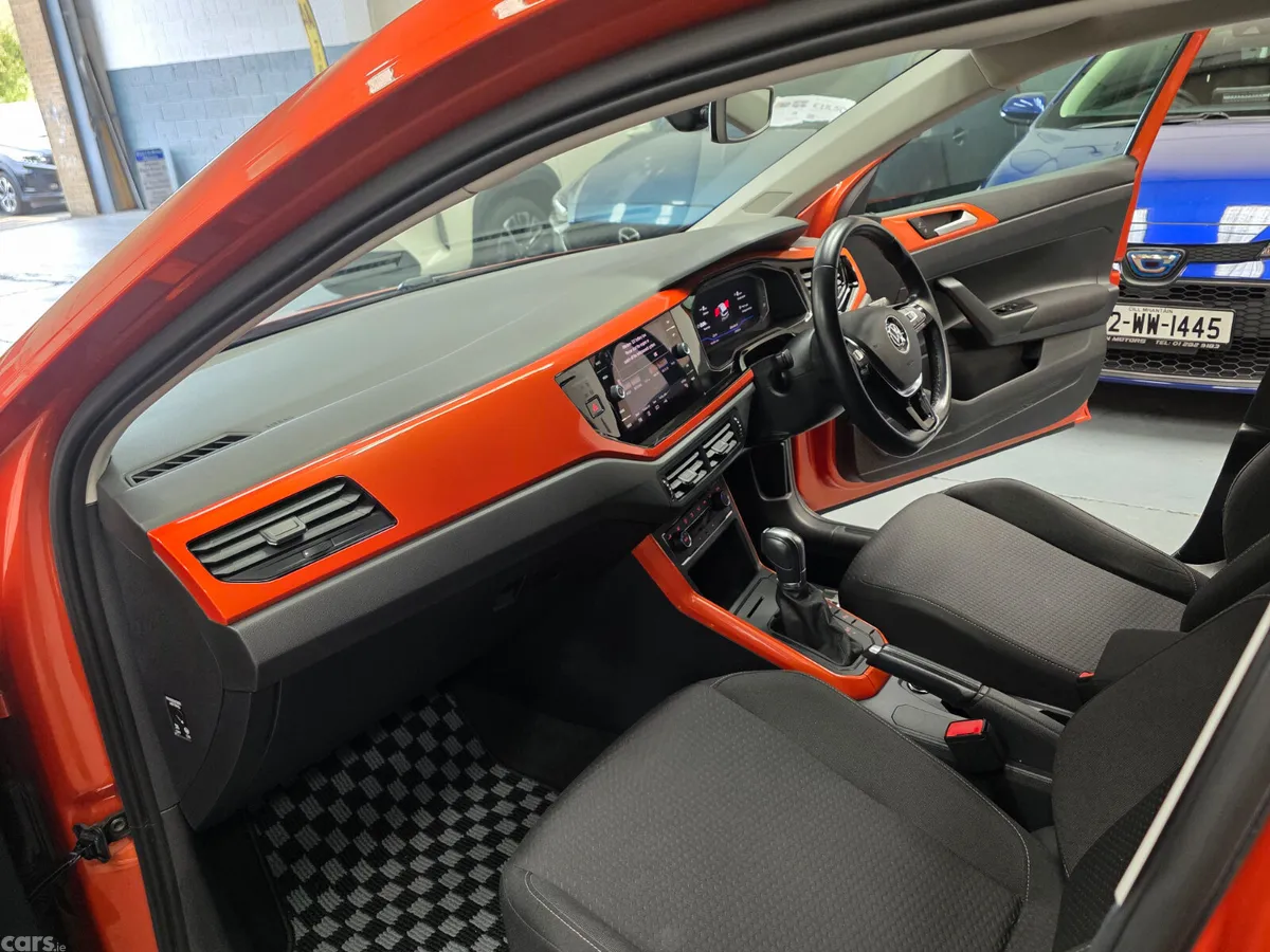 Volkswagen Polo Hatchback, Petrol, 2019, Orange