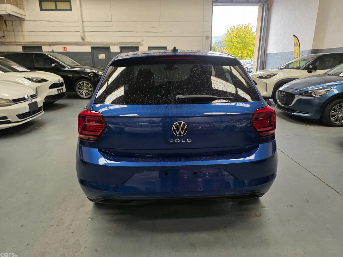 Volkswagen Polo Hatchback, Petrol, 2021, Blue