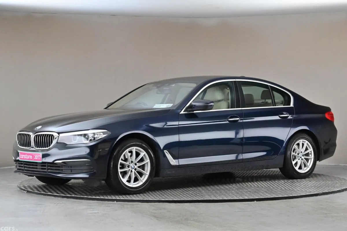 BMW 5-Series Saloon, Diesel, 2017, Blue