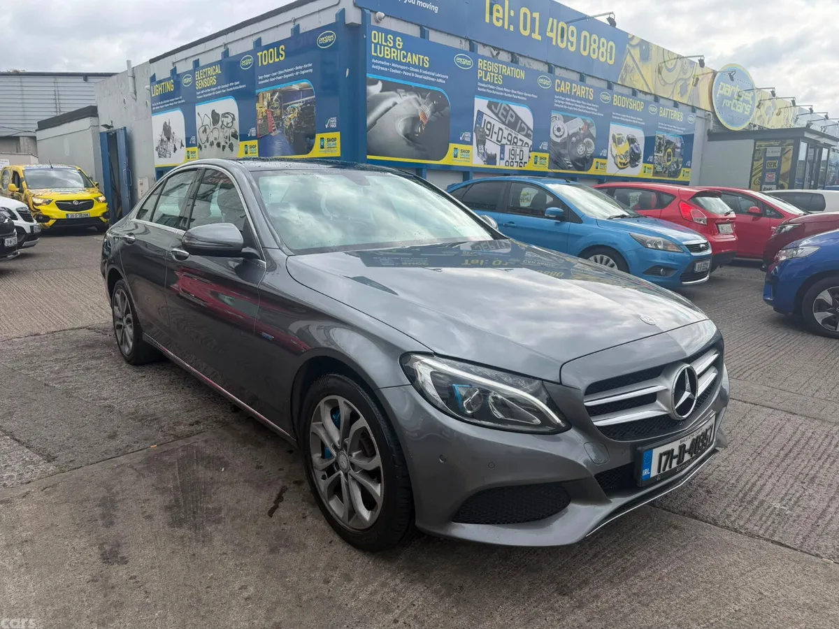 Mercedes-Benz C-Class Saloon, Petrol Plug-in Hybrid, 2017, Grey