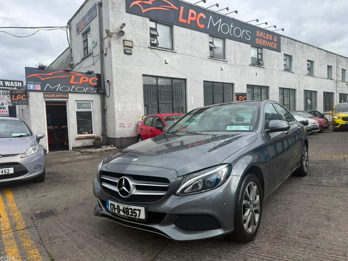 Mercedes-Benz C-Class Saloon, Petrol Plug-in Hybrid, 2017, Grey