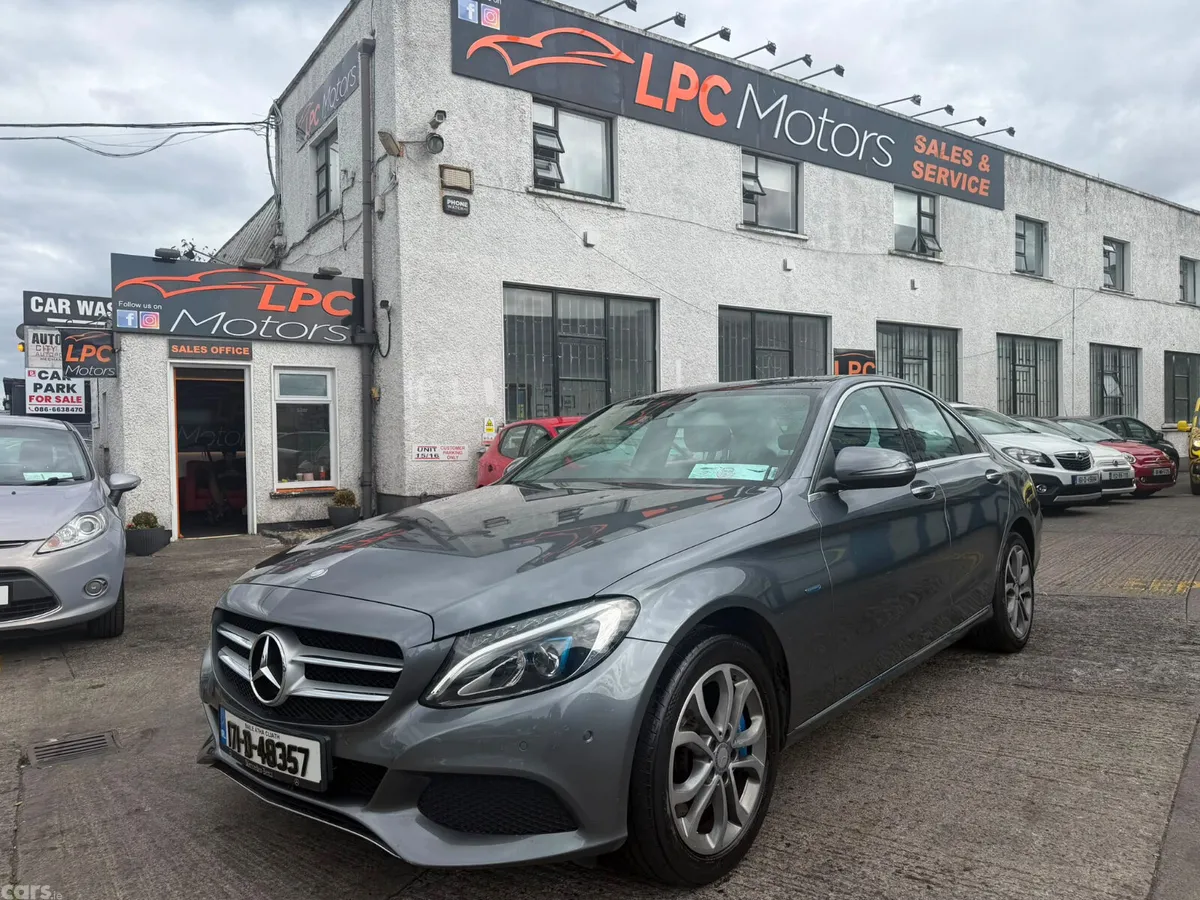Mercedes-Benz C-Class Saloon, Petrol Plug-in Hybrid, 2017, Grey