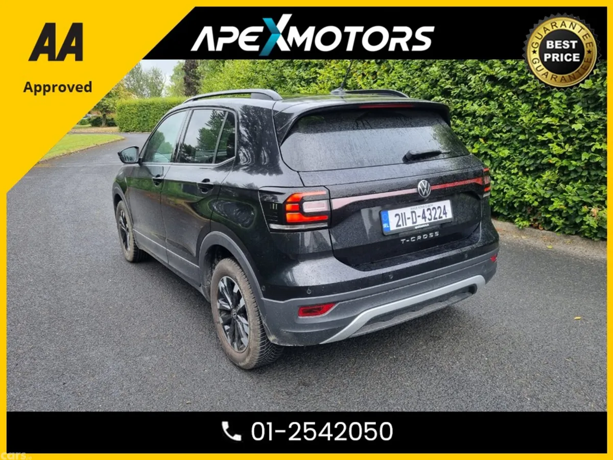 Volkswagen T-Cross SUV, Petrol, 2021, Black