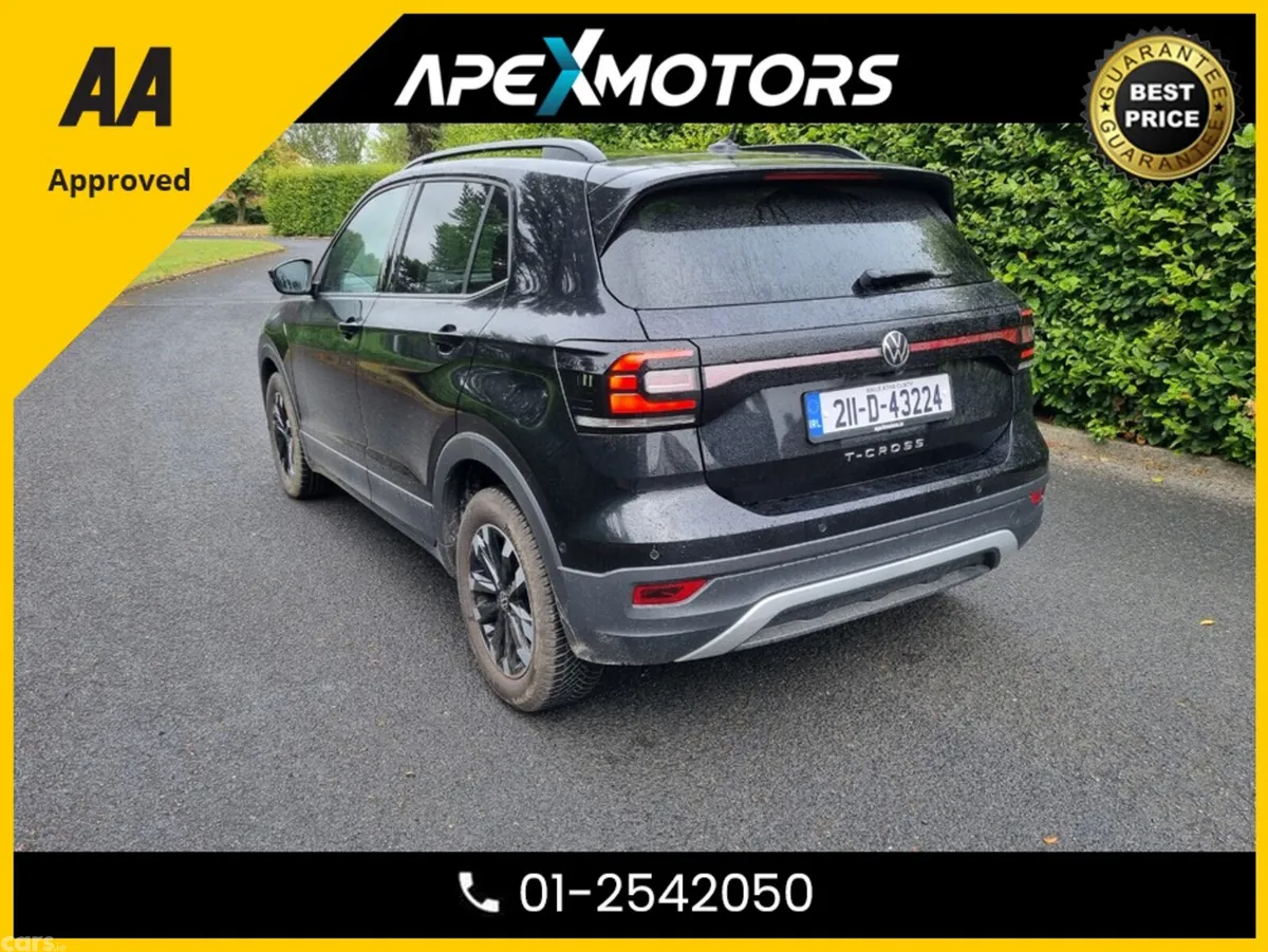 Volkswagen T-Cross SUV, Petrol, 2021, Black