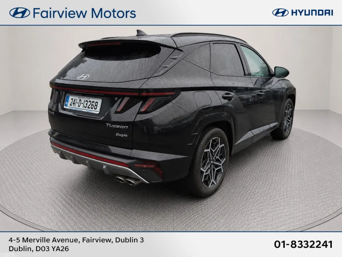 Hyundai Tucson SUV, Petrol Plug-in Hybrid, 2024, Black