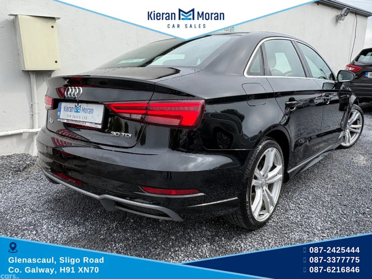 Audi A3 Saloon, Diesel, 2019, Black