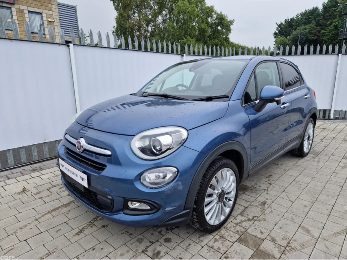 Fiat 500X Hatchback, Petrol, 2015, Blue