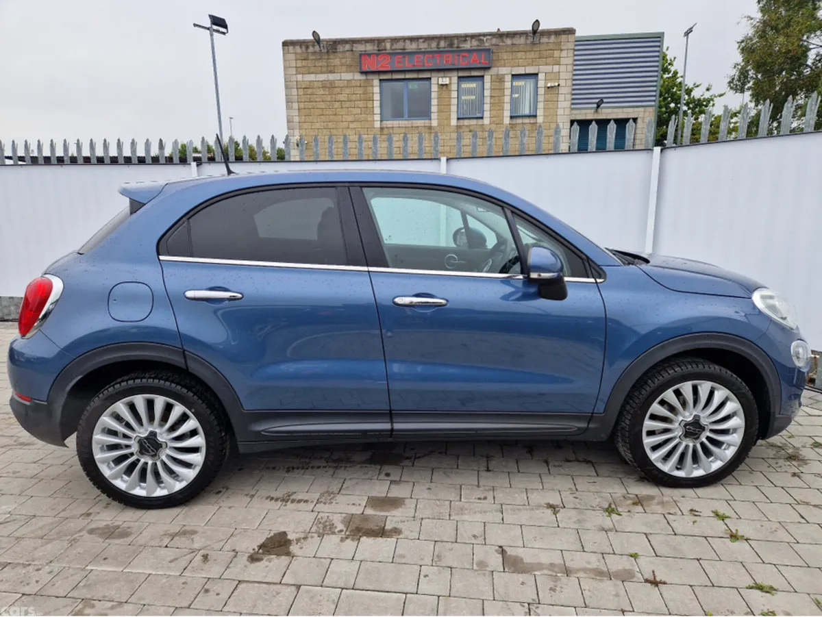 Fiat 500X Hatchback, Petrol, 2015, Blue