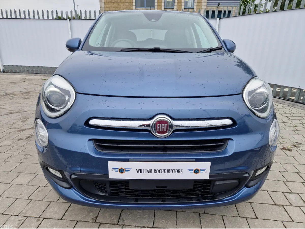Fiat 500X Hatchback, Petrol, 2015, Blue