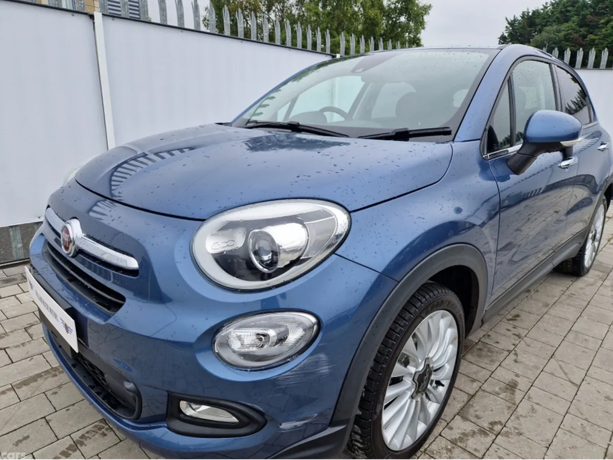 Fiat 500X Hatchback, Petrol, 2015, Blue