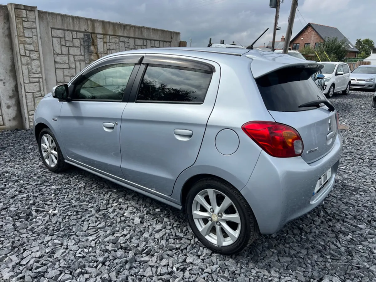 Mitsubishi Mirage Hatchback, Petrol, 2015, Silver