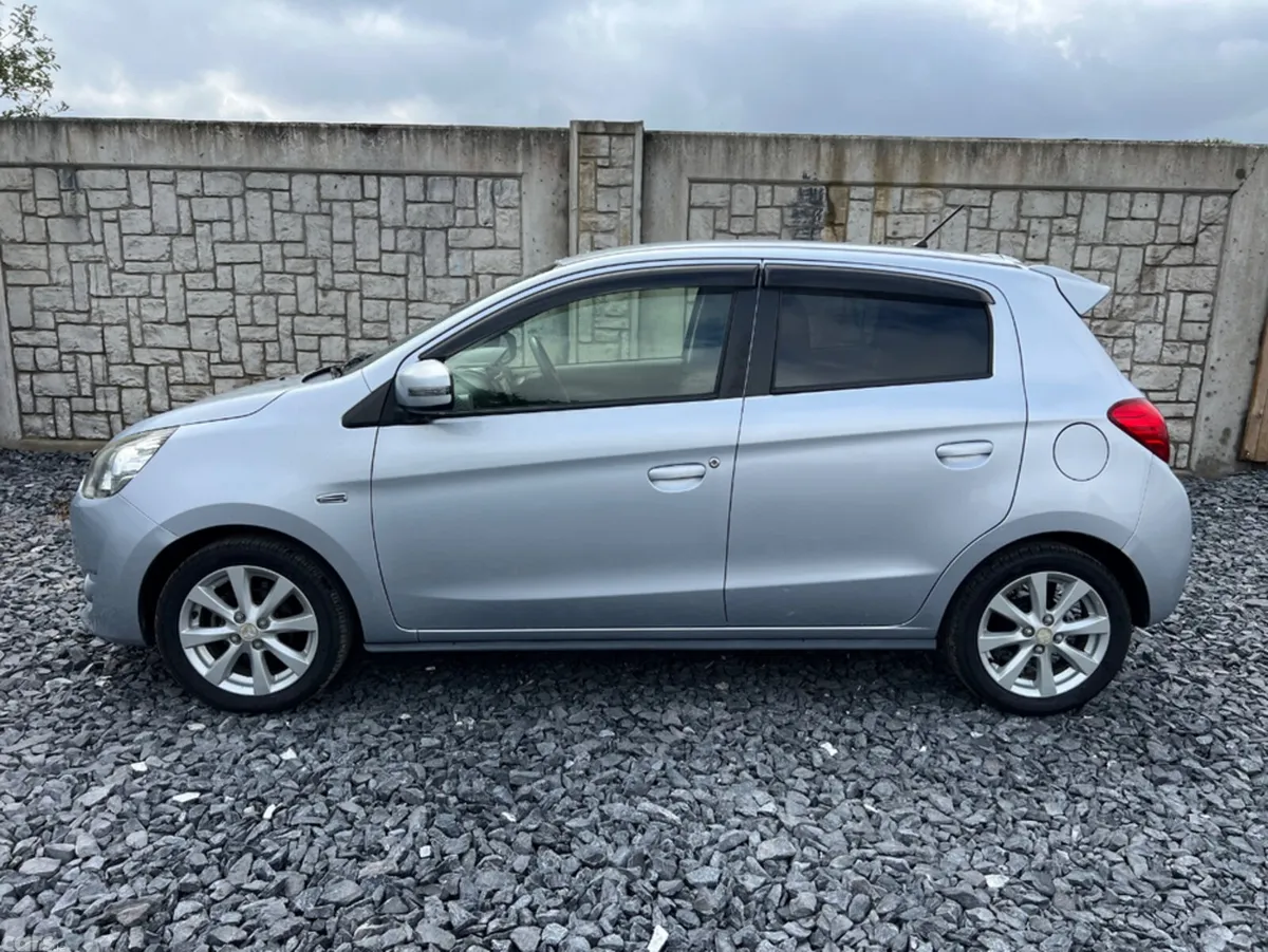 Mitsubishi Mirage Hatchback, Petrol, 2015, Silver