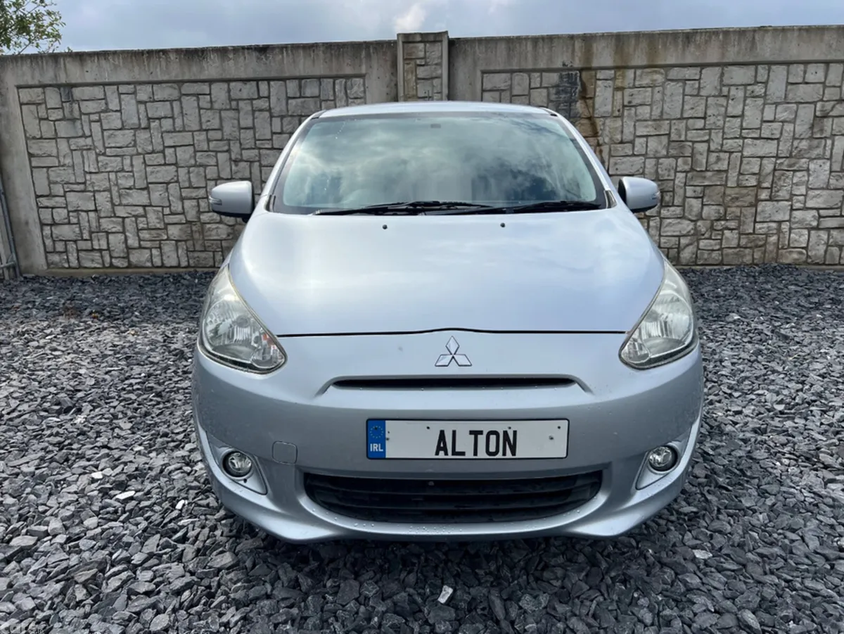 Mitsubishi Mirage Hatchback, Petrol, 2015, Silver