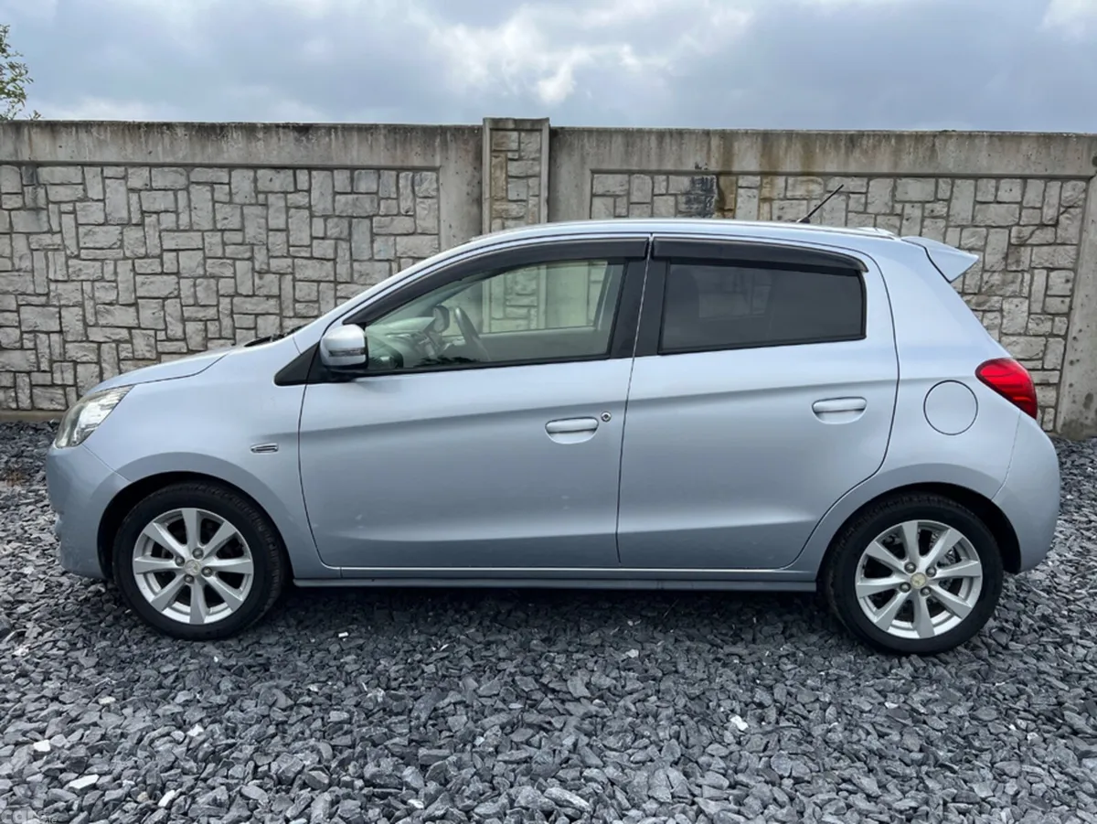 Mitsubishi Mirage Hatchback, Petrol, 2015, Silver