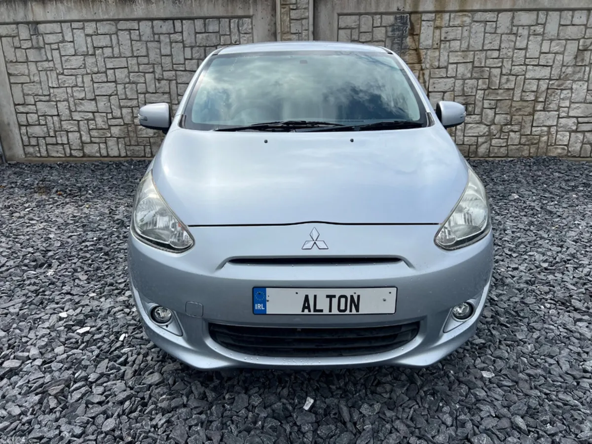 Mitsubishi Mirage Hatchback, Petrol, 2015, Silver