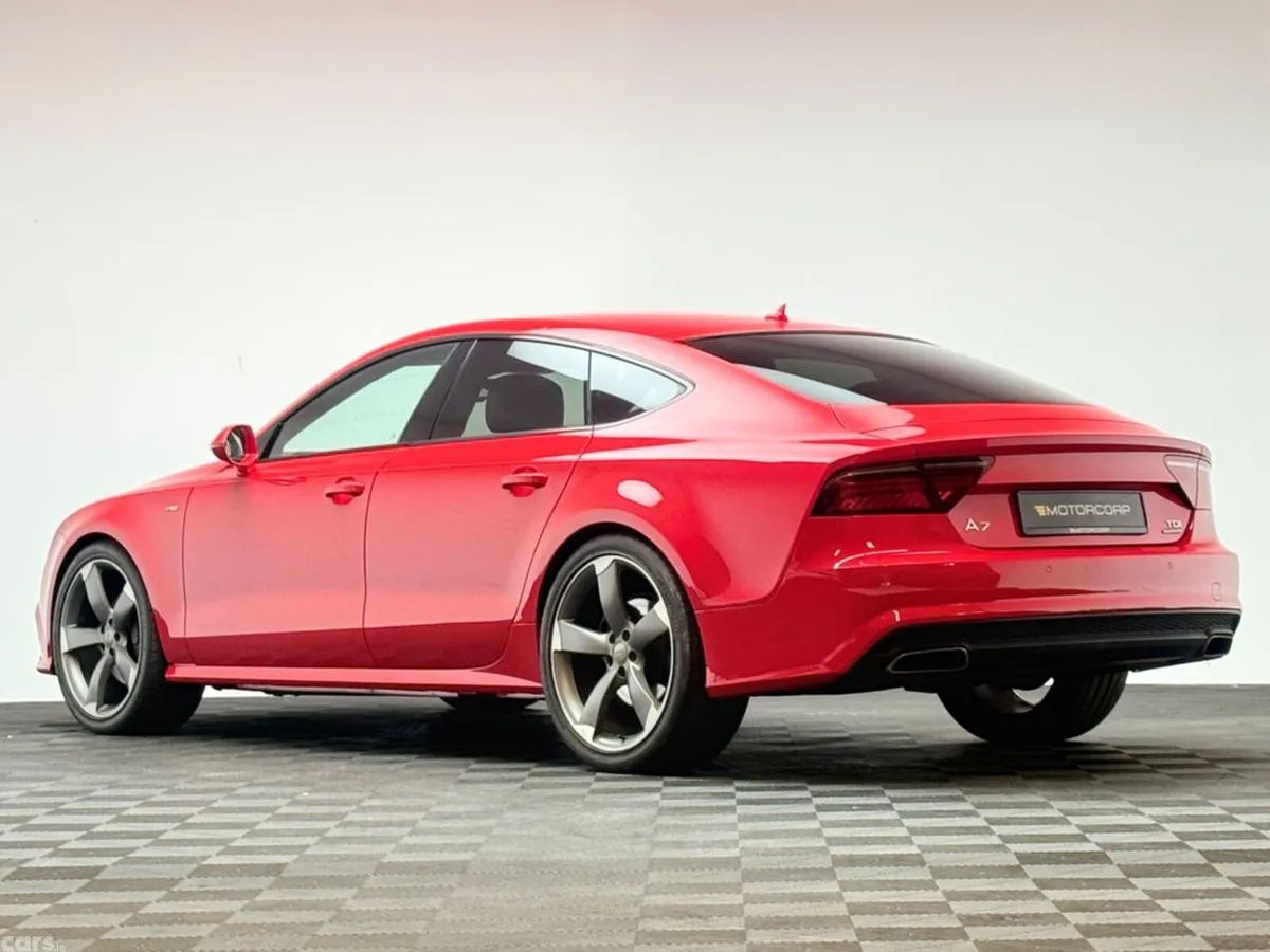 Audi A7 Saloon, Diesel, 2017, Red