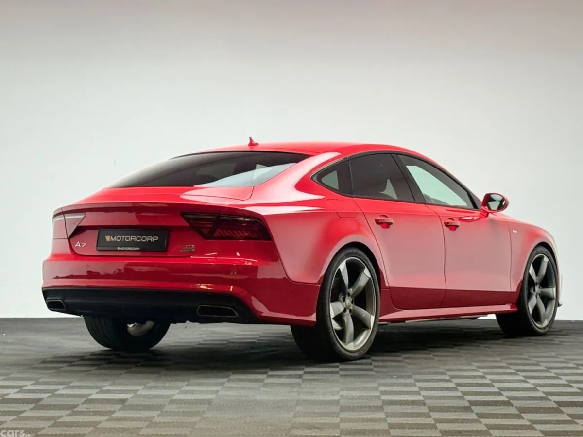 Audi A7 Saloon, Diesel, 2017, Red