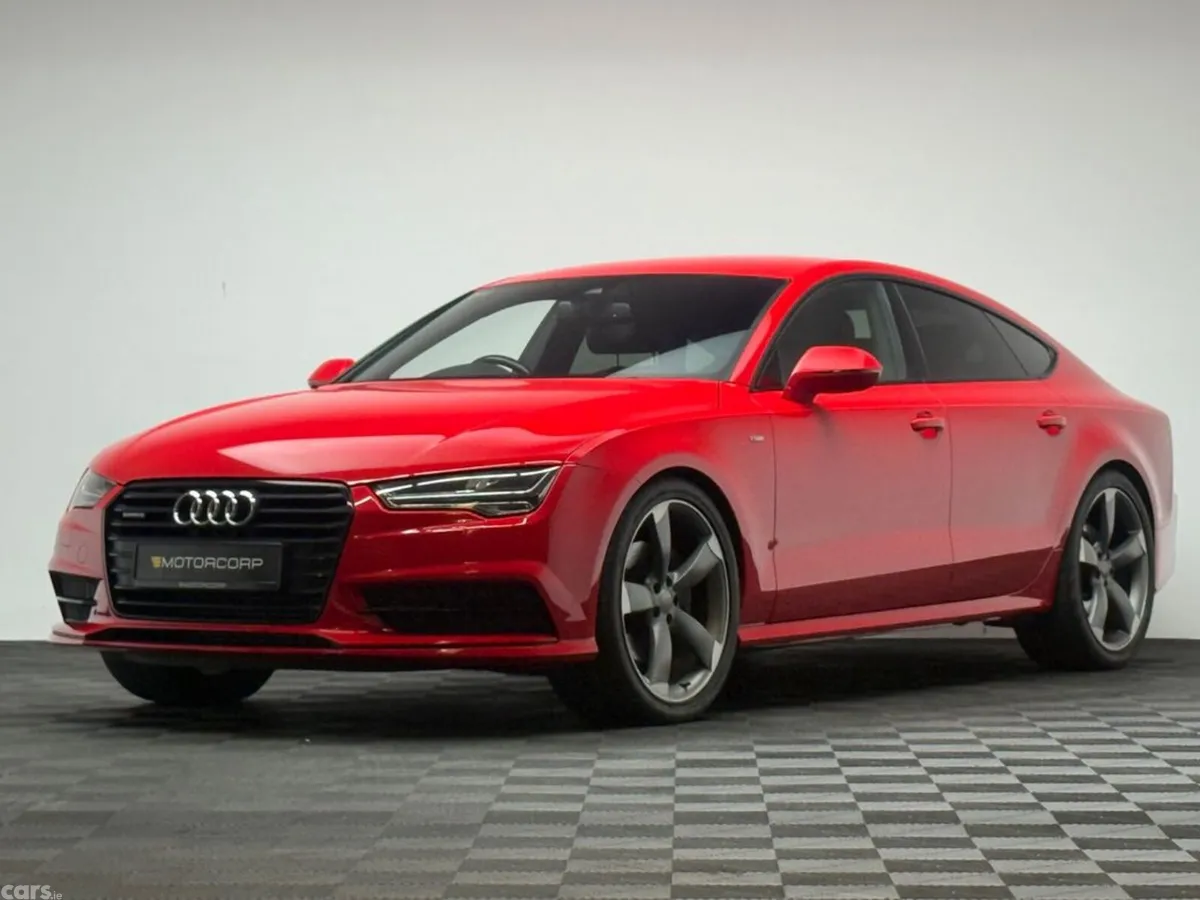 Audi A7 Saloon, Diesel, 2017, Red