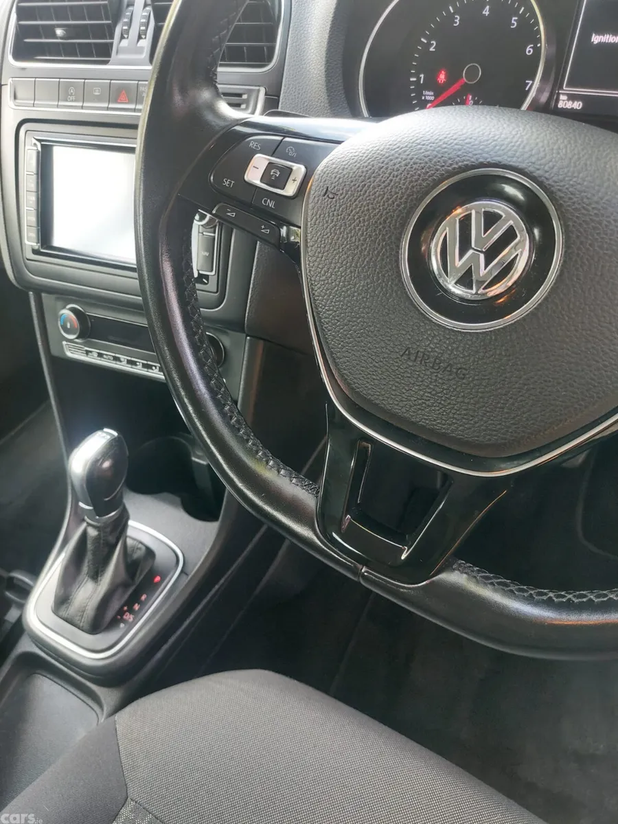 Volkswagen Polo Hatchback, Petrol, 2016, Black