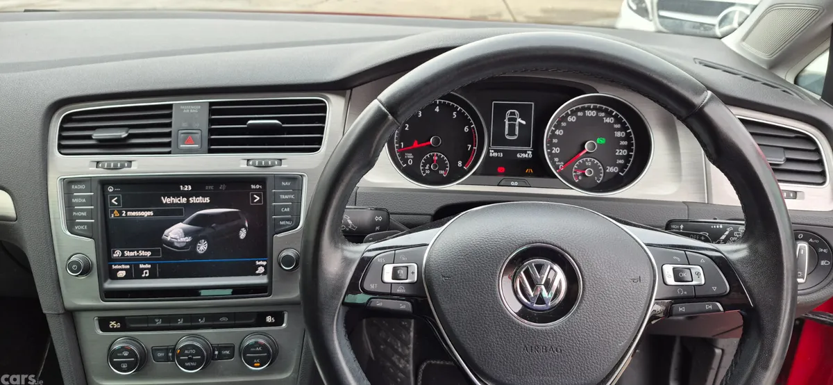 Volkswagen Golf Hatchback, Petrol, 2017, Red