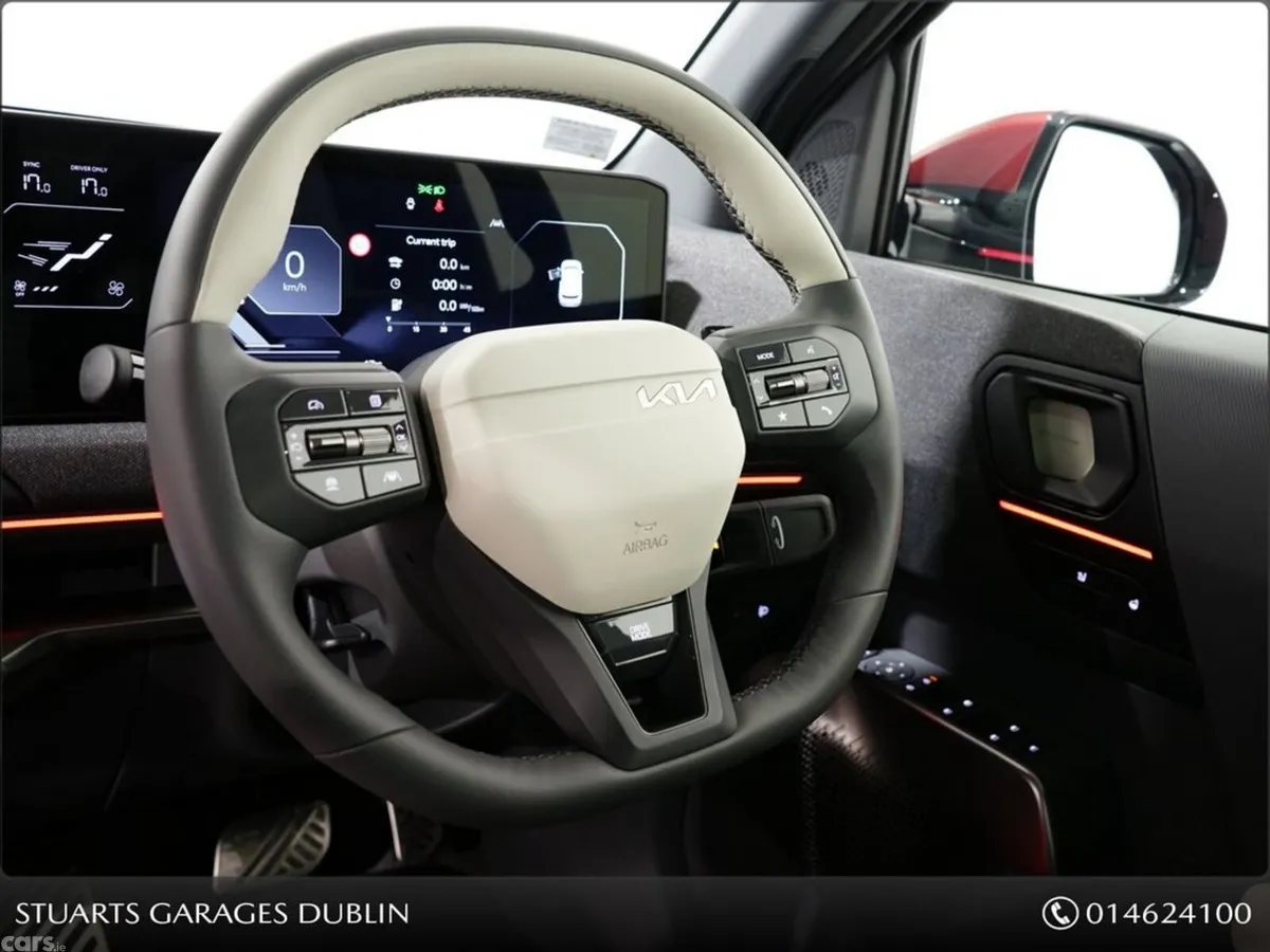 Kia EV2 SUV, Electric, 2027, Red