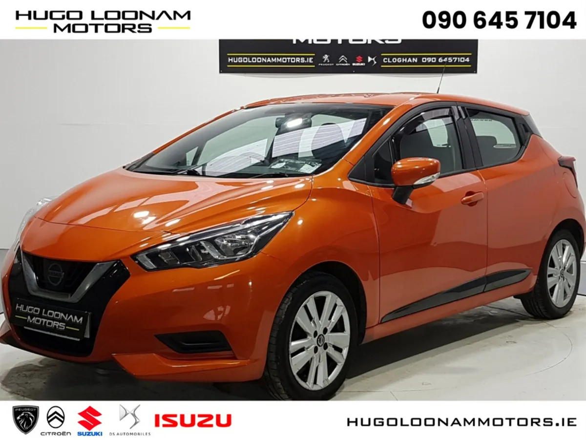 Nissan Micra Hatchback, Petrol, 2020, Orange