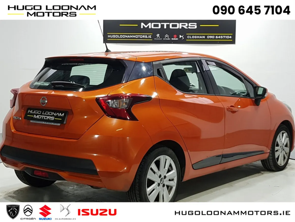 Nissan Micra Hatchback, Petrol, 2020, Orange