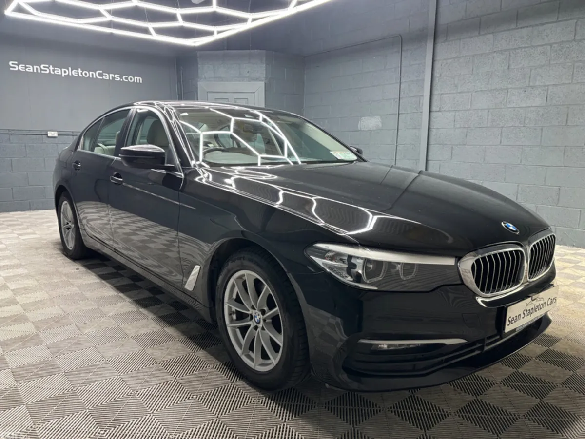 BMW 5-Series Saloon, Diesel, 2018, Black