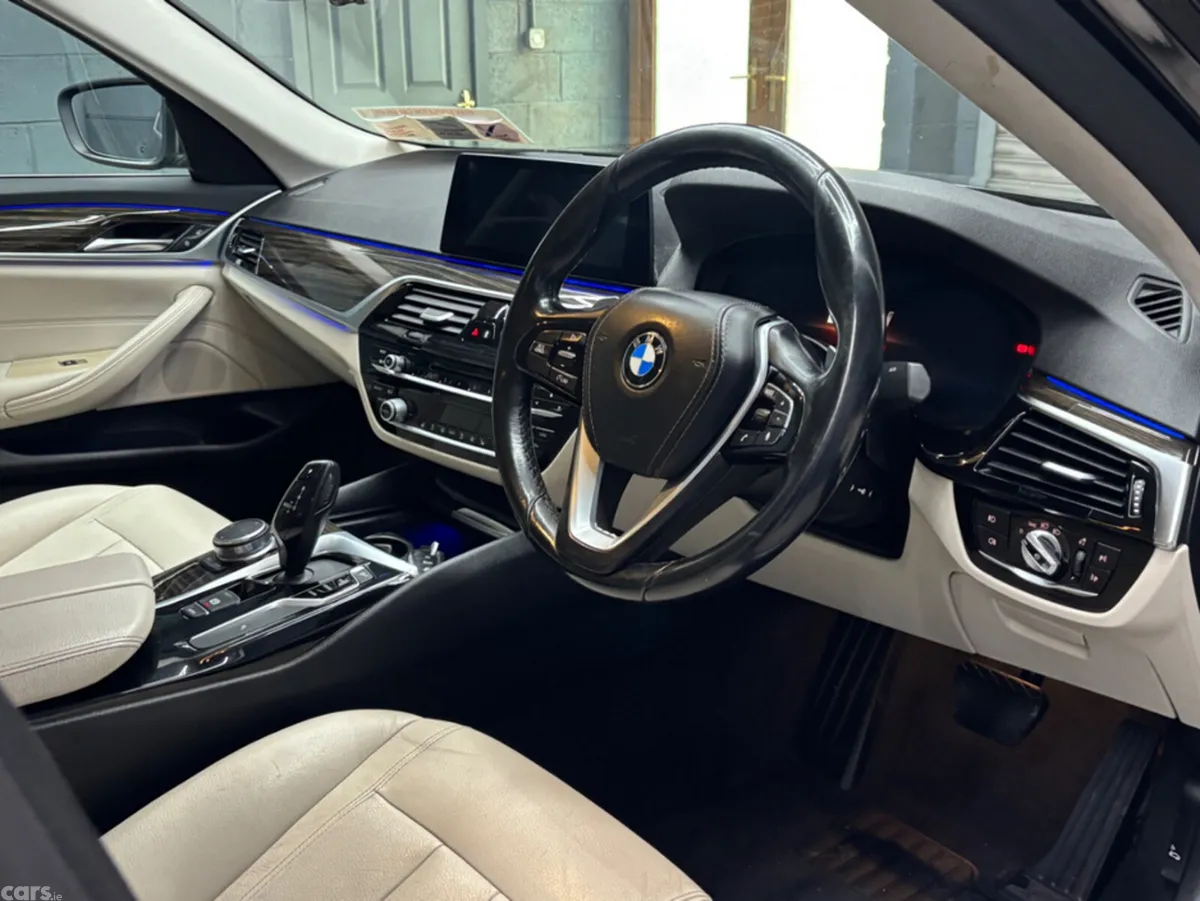 BMW 5-Series Saloon, Diesel, 2018, Black