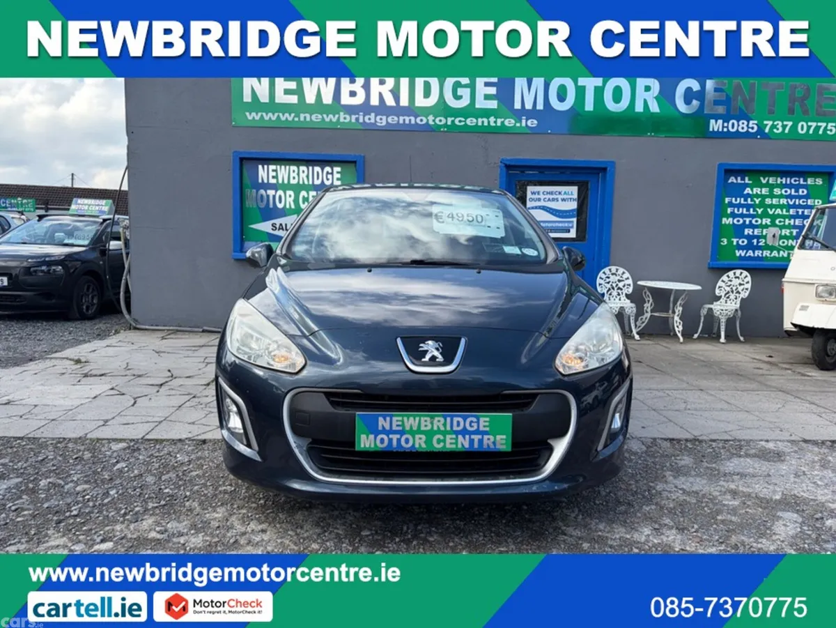 Peugeot 308 Hatchback, Diesel, 2013, Blue