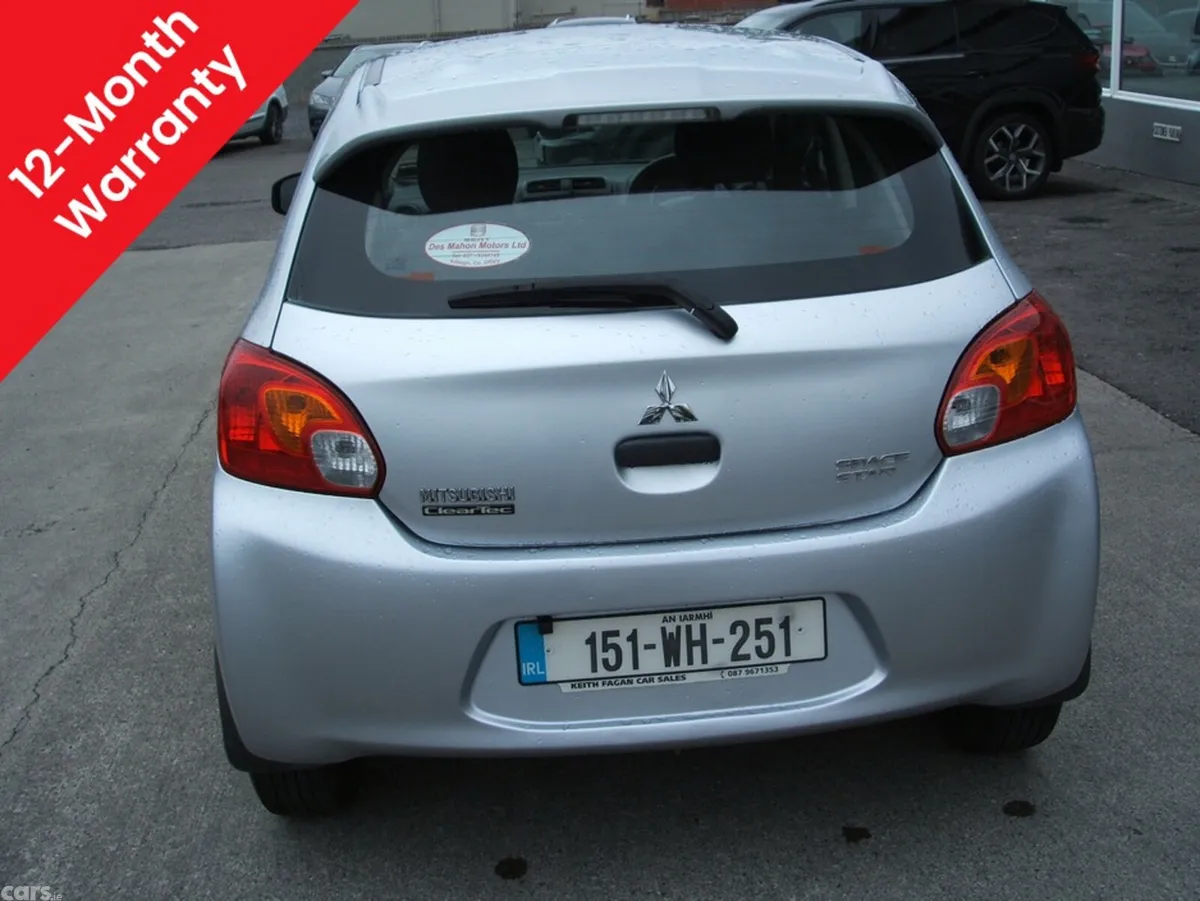 Mitsubishi Space Star Hatchback, Petrol, 2015, Silver