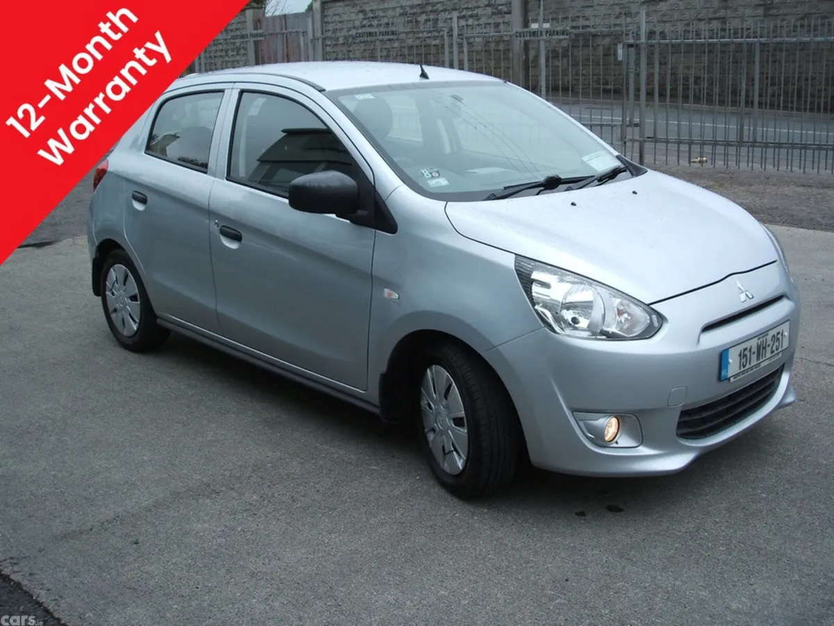 Mitsubishi Space Star Hatchback, Petrol, 2015, Silver