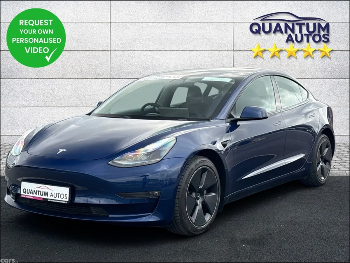 Tesla Model 3 Saloon, Electric, 2023, Blue