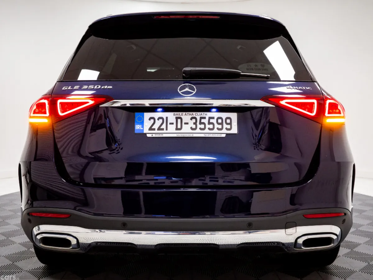 Mercedes-Benz GLE SUV, Diesel Plug-in Hybrid, 2022, Blue