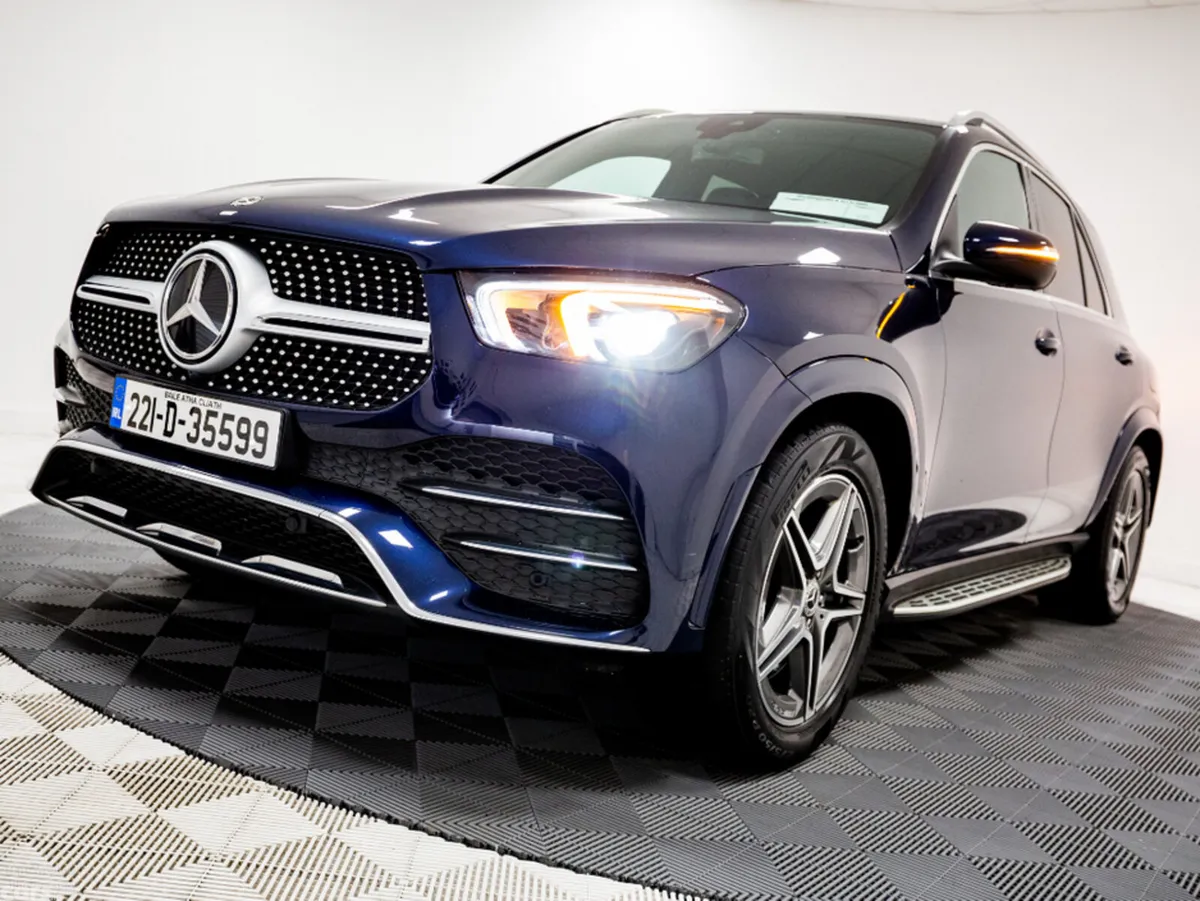 Mercedes-Benz GLE SUV, Diesel Plug-in Hybrid, 2022, Blue