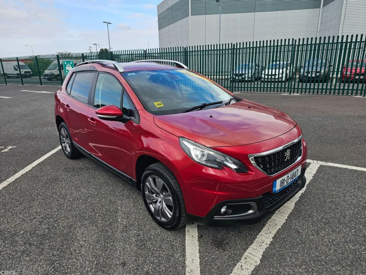 Peugeot 2008 Estate, Petrol, 2018, Red