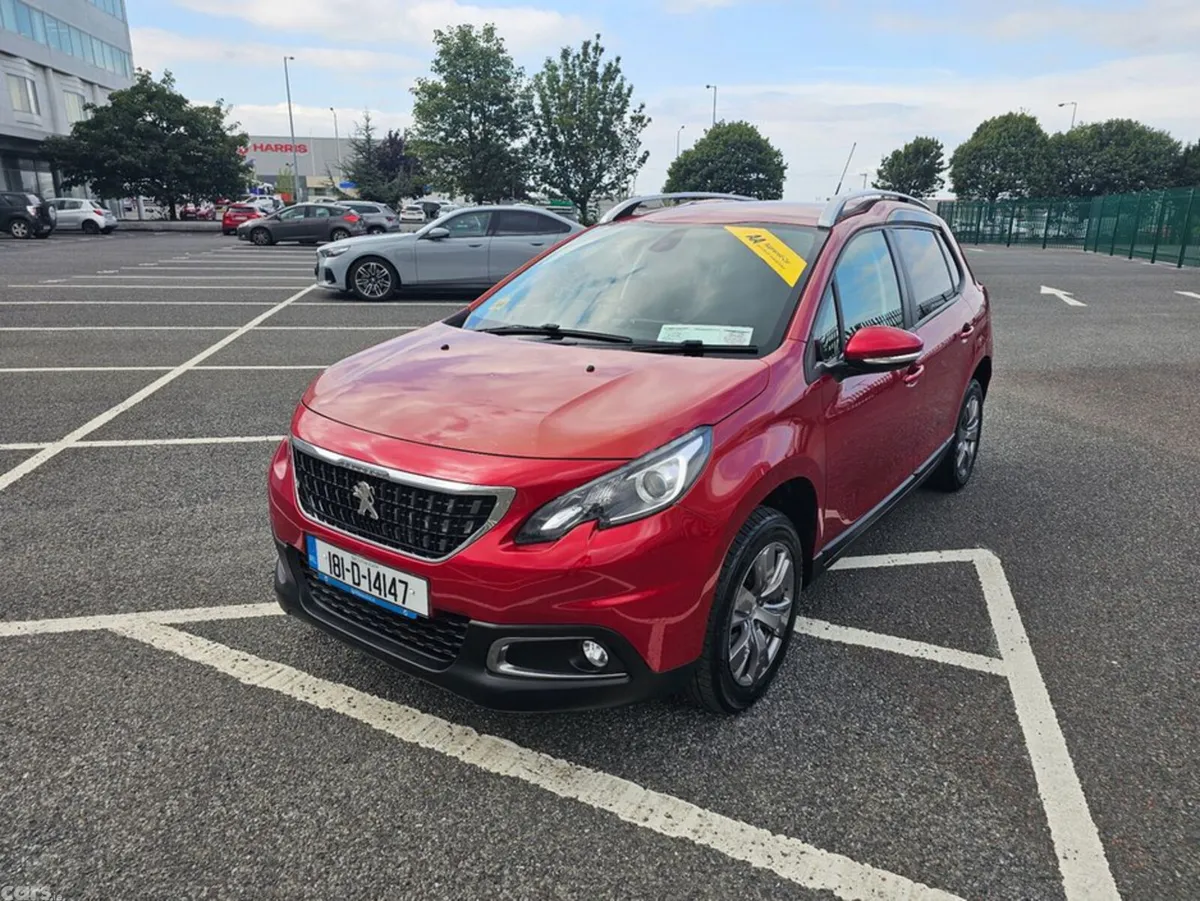 Peugeot 2008 Estate, Petrol, 2018, Red